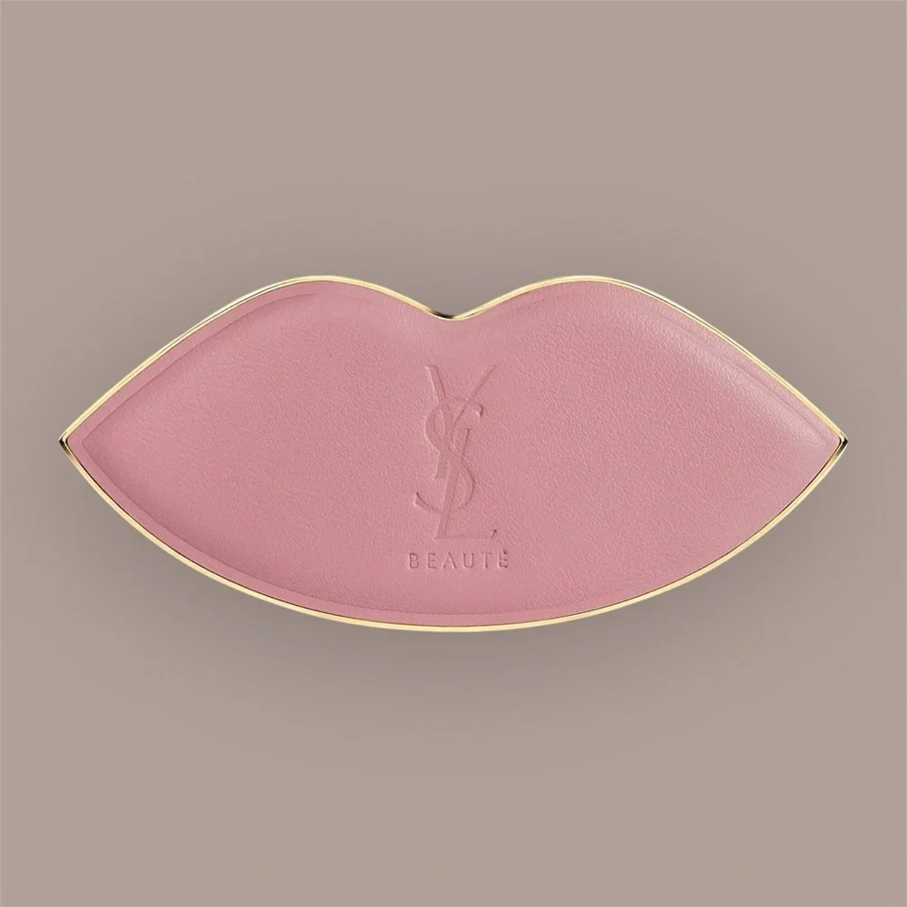 Yves Saint Laurent (YSL) Beauty Lip-Shaped Compact Mirror